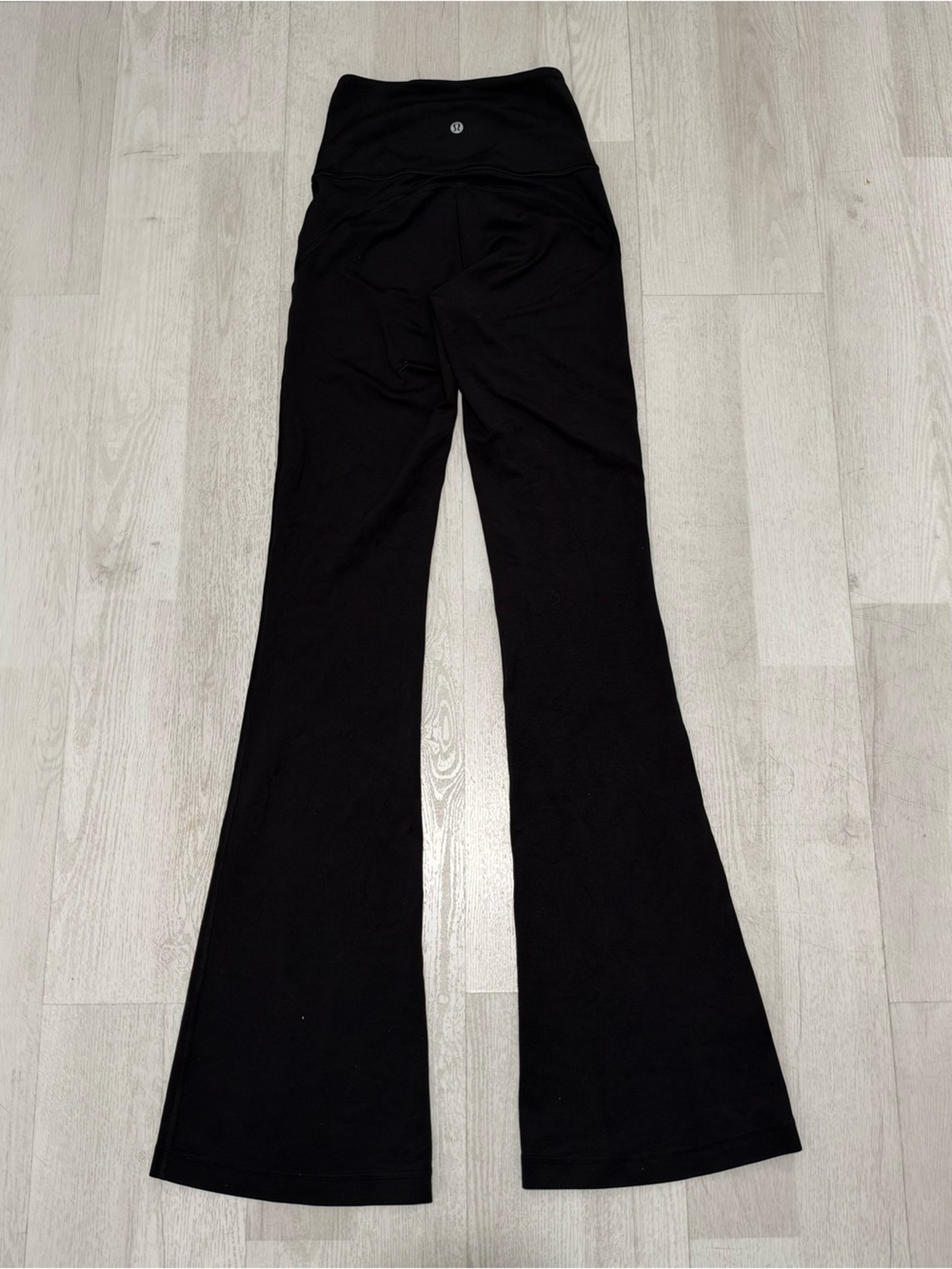 Lululemon Groove Super Black High-Rise Flared Pant Size 2
